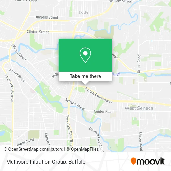 Multisorb Filtration Group map