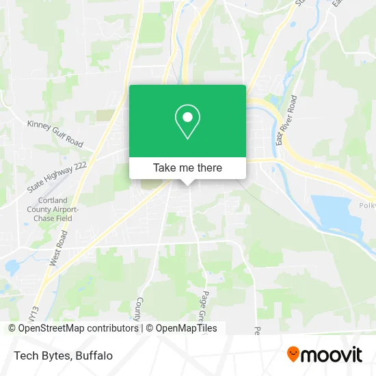 Tech Bytes map