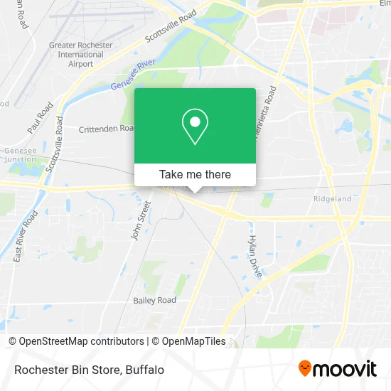 Rochester Bin Store map