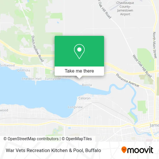 War Vets Recreation Kitchen & Pool map