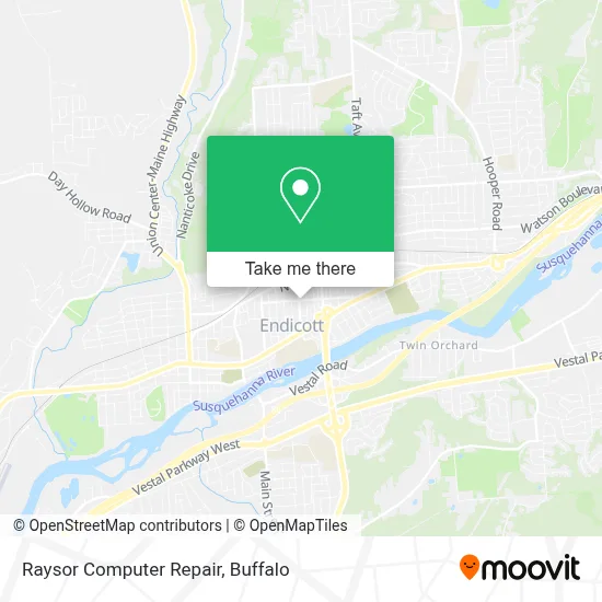 Raysor Computer Repair map