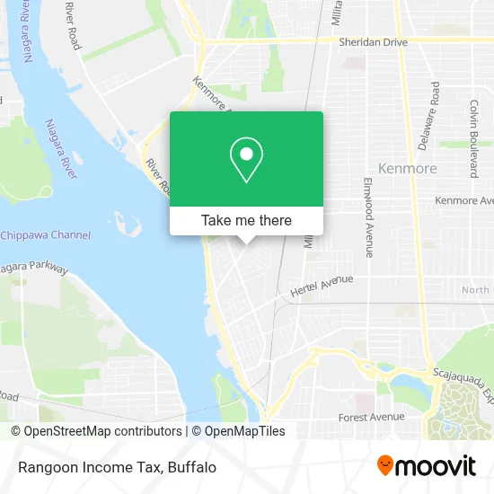 Rangoon Income Tax map
