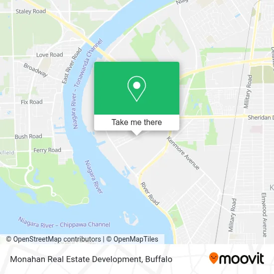 Monahan Real Estate Development map