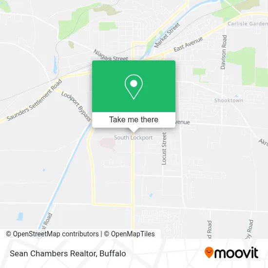 Sean Chambers Realtor map