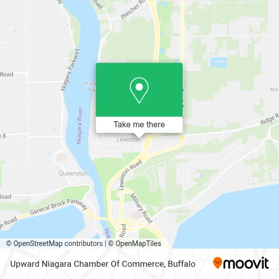 Upward Niagara Chamber Of Commerce map