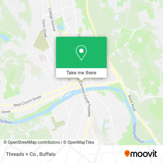 Threads + Co. map