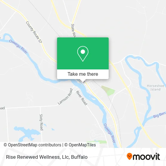 Rise Renewed Wellness, Llc map