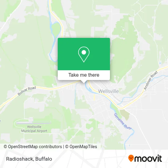 Radioshack map