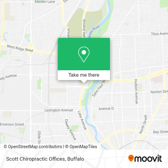 Scott Chiropractic Offices map