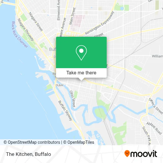 The Kitchen map