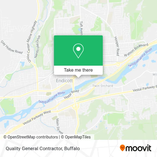 Quality General Contractor map