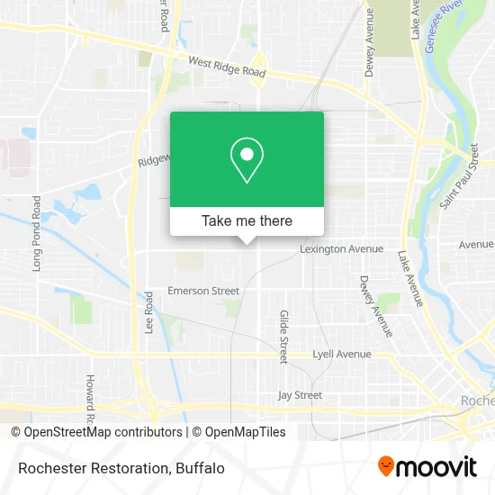 Rochester Restoration map