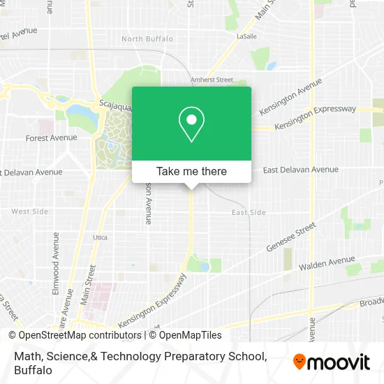 Math, Science,& Technology Preparatory School map