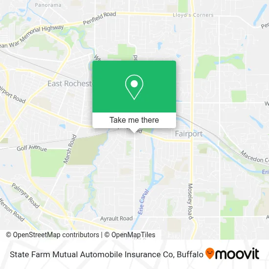 State Farm Mutual Automobile Insurance Co map