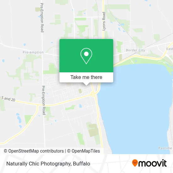 Naturally Chic Photography map