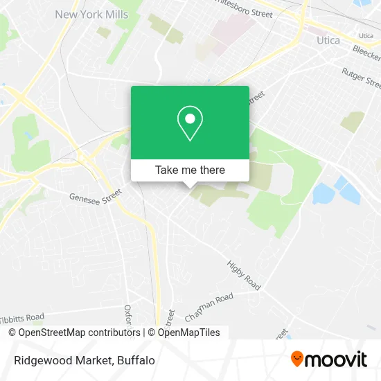 Ridgewood Market map