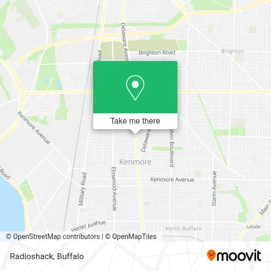 Radioshack map