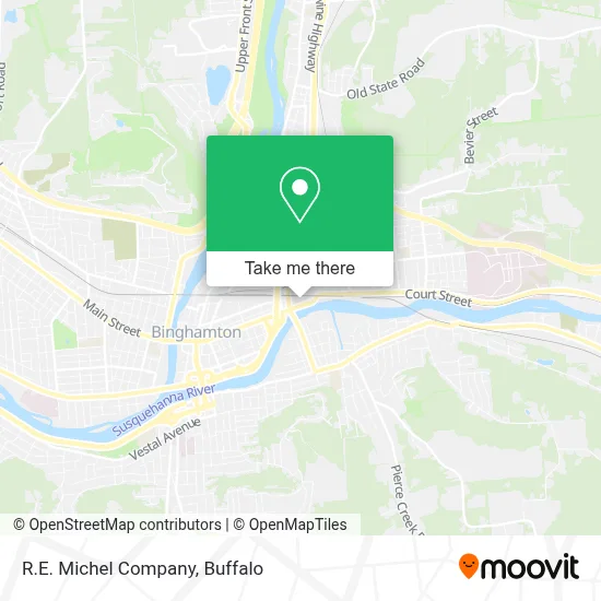 R.E. Michel Company map