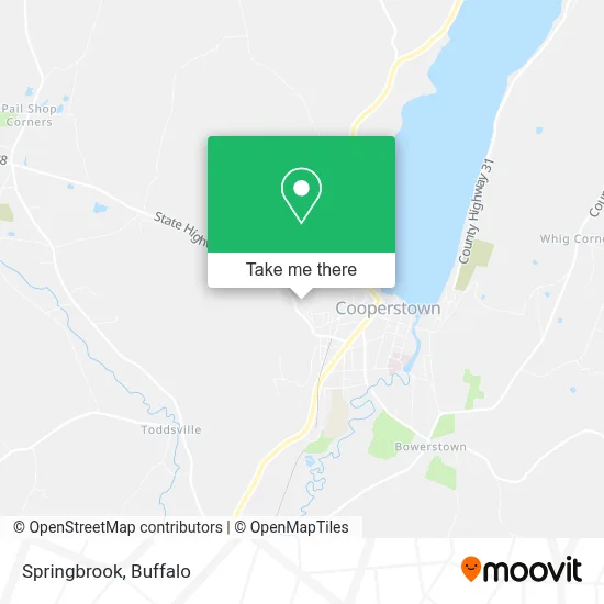 Springbrook map