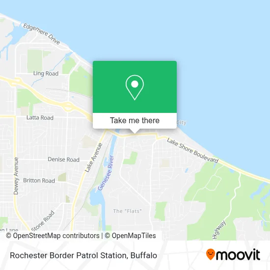 Rochester Border Patrol Station map