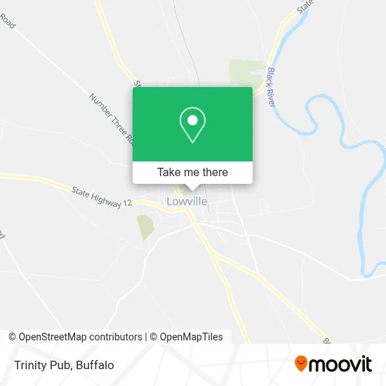 Trinity Pub map