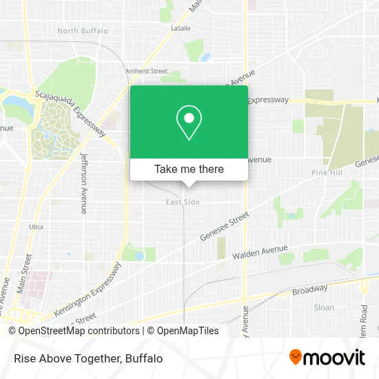 Rise Above Together map