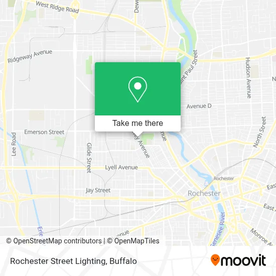 Rochester Street Lighting map