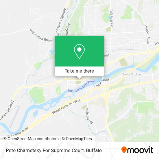 Pete Charnetsky For Supreme Court map