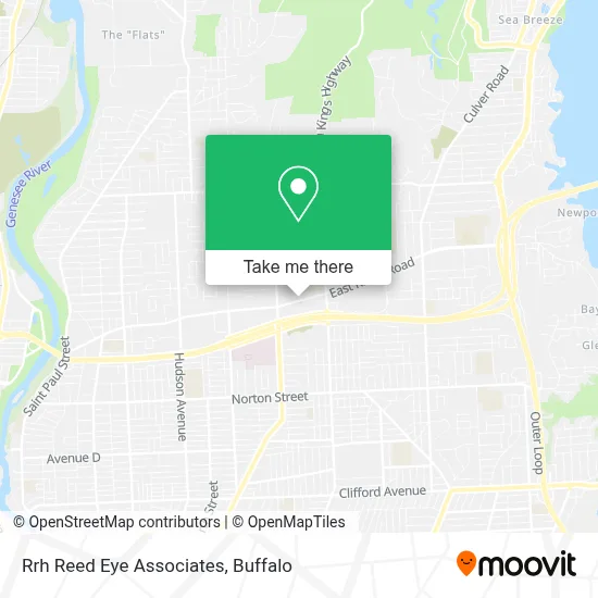 Rrh Reed Eye Associates map