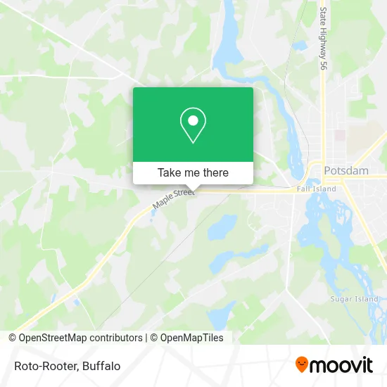Roto-Rooter map