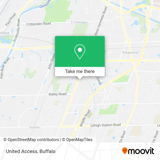 United Access map