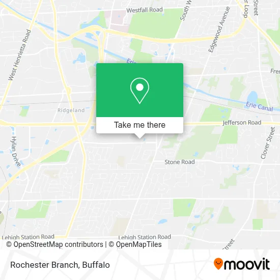 Rochester Branch map