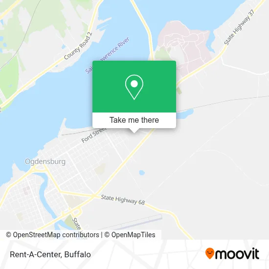Rent-A-Center map