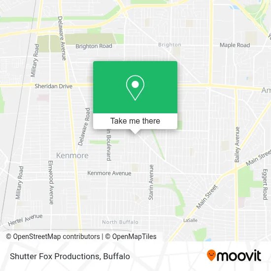 Shutter Fox Productions map