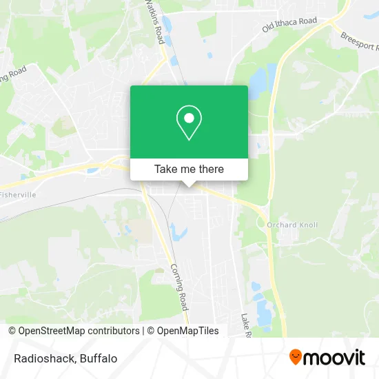 Radioshack map