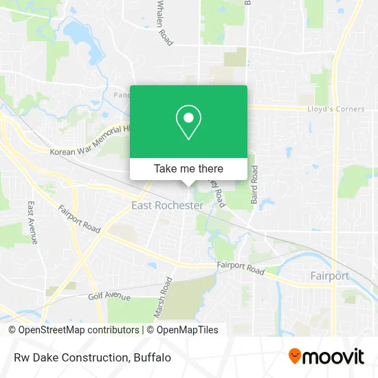 Rw Dake Construction map