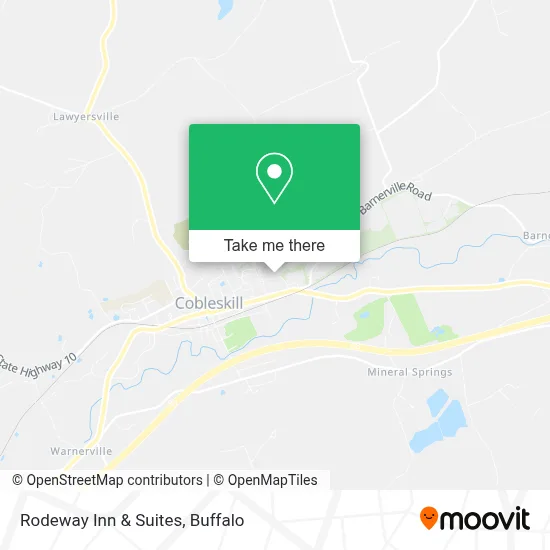Rodeway Inn & Suites map