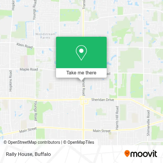 Rally House map