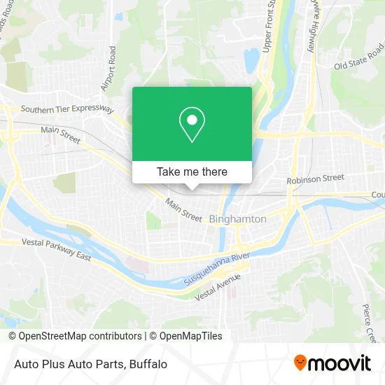Auto Plus Auto Parts map