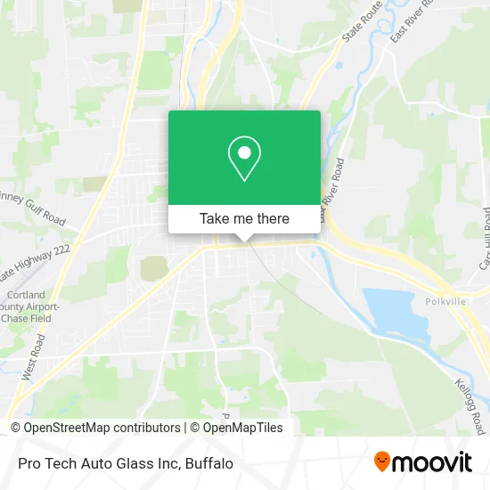 Pro Tech Auto Glass Inc map