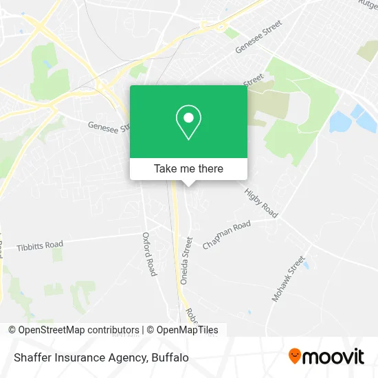 Shaffer Insurance Agency map