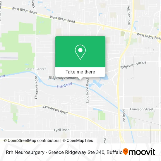 Rrh Neurosurgery - Greece Ridgeway Ste 340 map