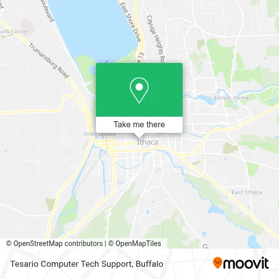 Tesario Computer Tech Support map