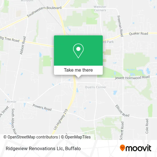Ridgeview Renovations Llc map