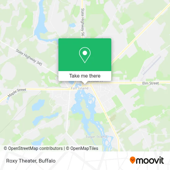Roxy Theater map
