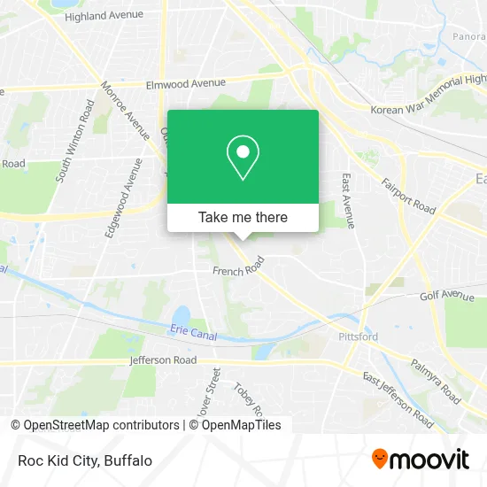 Roc Kid City map