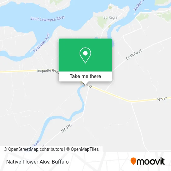 Native Flower Akw map