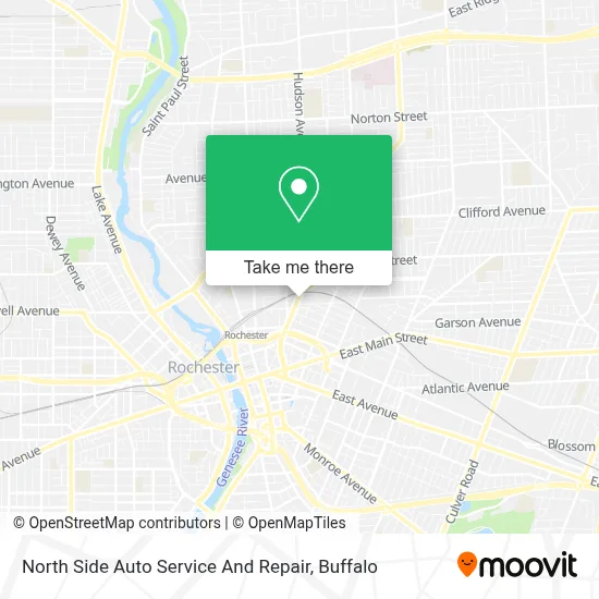 North Side Auto Service And Repair map