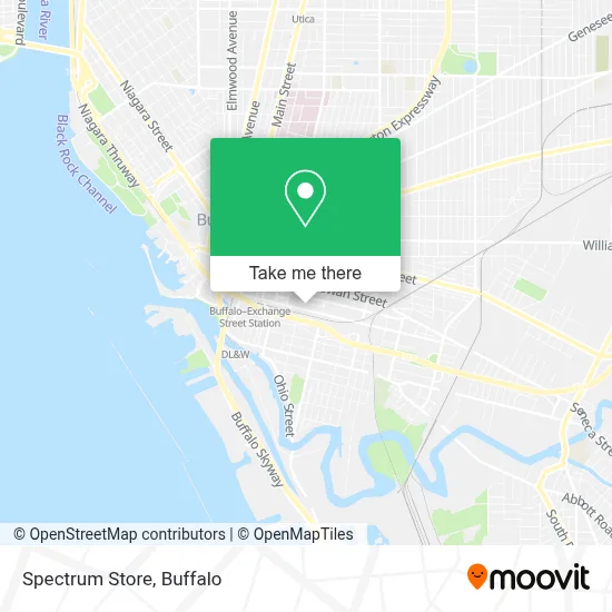 Spectrum Store map