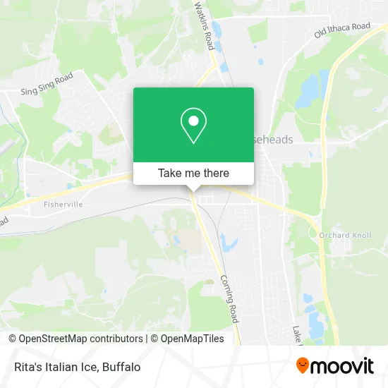 Rita's Italian Ice map